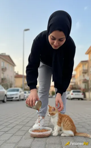 Sokak hayvanı besleme: Sokak hayvanlarına çok üzülüyorum bir insan bile sokakta tek kalınca huzursuz mutsuz güvensiz oluyor evde sıca
